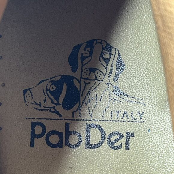 PabDer Black Calf Leather Made in ITALY Handmade Zipper Boots Mens Size 6.5 - Picture 5 of 14